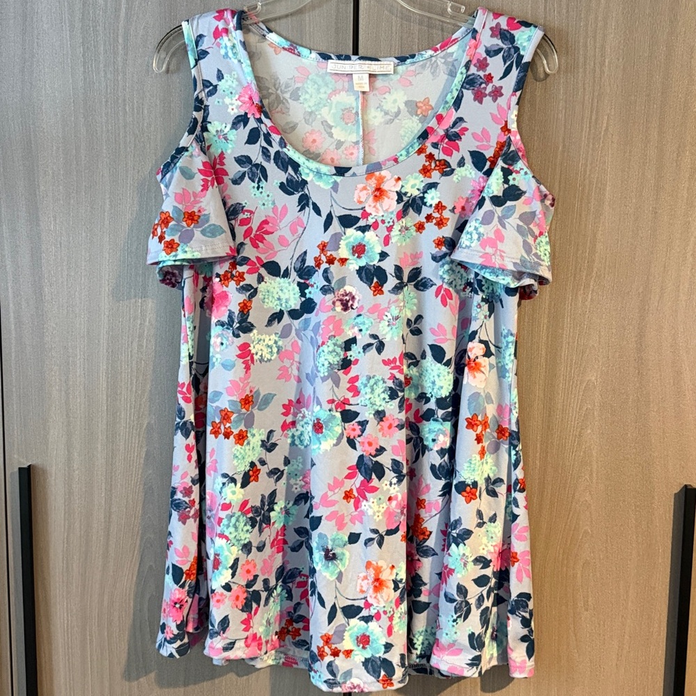 Juniper + Lime Floral Top